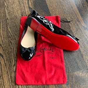 Christian Louboutin Gloriana Flat Patent Size 41 (10)